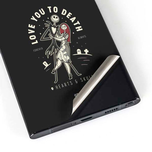 Disney The Nightmare Before Christmas Love You To Death Galaxy S25 Ultra Skin